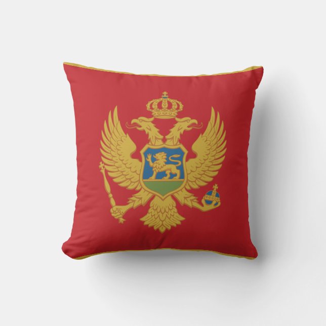 Almofada Sinalizador Montenegro (Frente)