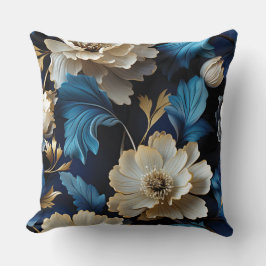 Almofada Sinfonia Botânica Sapphire Starlit