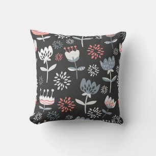 Almofada Sinfonia Floral Negrito