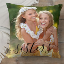 Sisters Script Overlay 2 Foto Personalizada