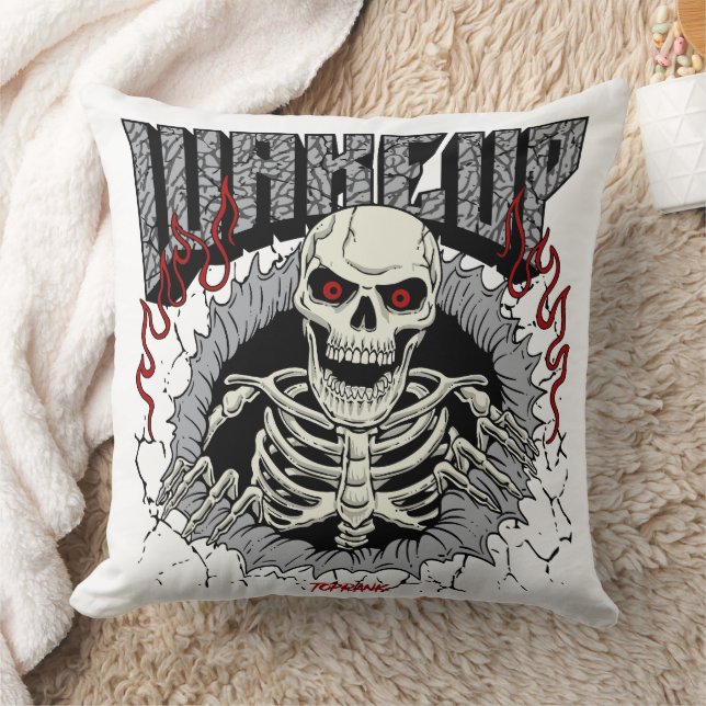 Almofada Skeleton Resurgence Poster (Cobertor)