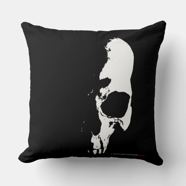 Almofada skull (Frente)