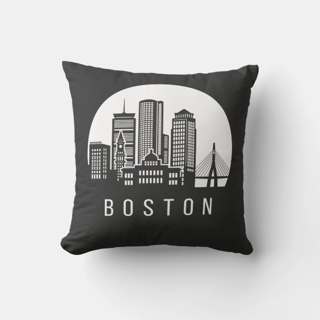 Almofada Skyline Boston (Frente)