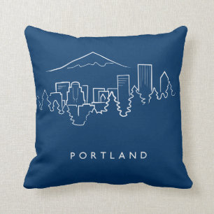 Almofada Skyline de Portland