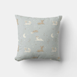 Almofada Sleepy Fawn Night Throw Pillow