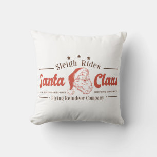Almofada Sleigh Rides Sleigh Sinal de Natal