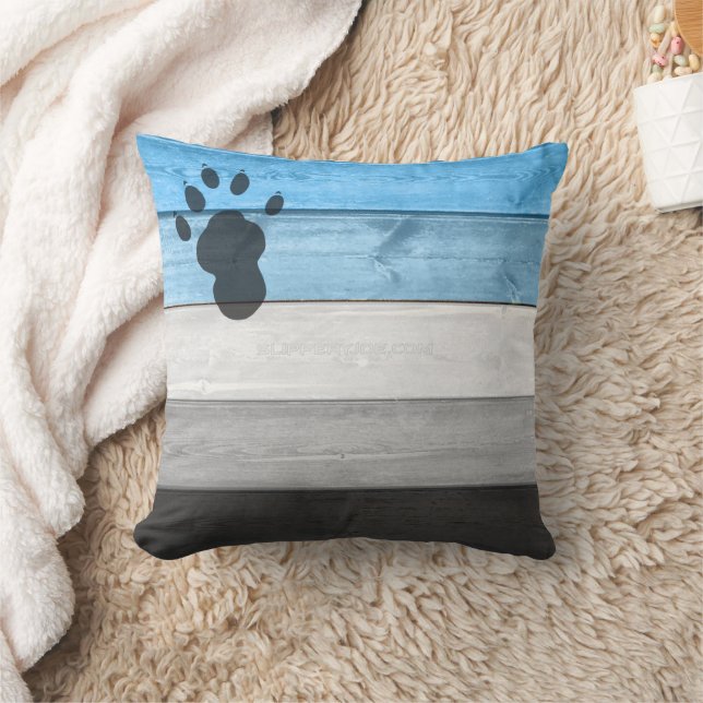 Almofada SlipperyJoe's artistic Otter gay pride gifts paw w (Cobertor)