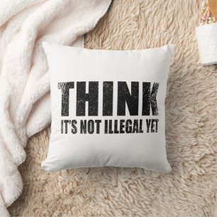 Almofada Slogan sarcástico engraçado do humor adulto sarcas