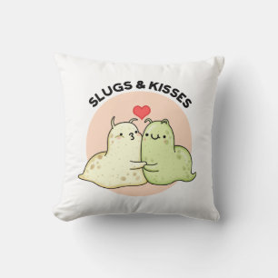 Almofada Slugs E Beijos Engraçados