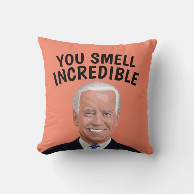 ALMOFADA SNIFFY JOE BIDEN TRAVESSEIROS ENGRAÇADOS NESTE NAT (Frente)