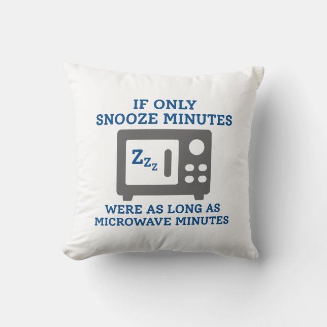 Almofada Snooze Minutos (Frente)