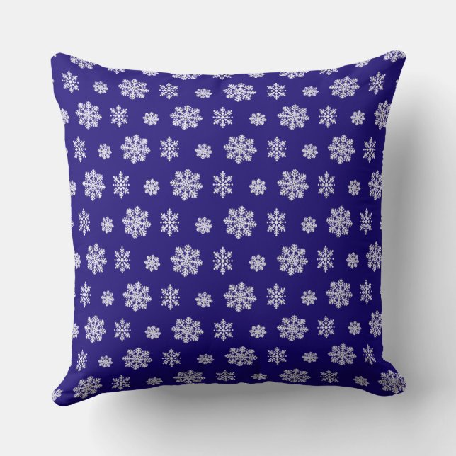 Almofada Snowflake Pattern (Verso)