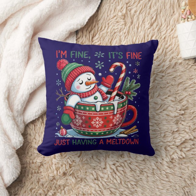 Almofada Snowman (Cobertor)