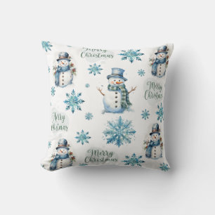 Almofada Snowman de Natal