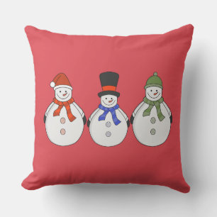 Almofada Snowmen Winter veio