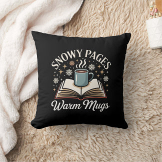 Almofada Snowy Pages Cozy Reading Pillow