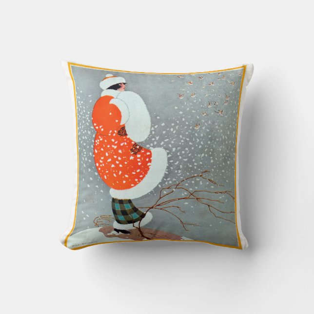 Almofada Snowy Vintage 1920 (Frente)