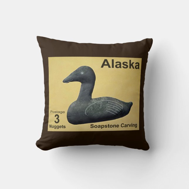 Almofada Soapstone Eider Duck (Frente)