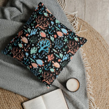 Sob o padrão de aquarela do mar escuro