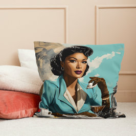 Almofada Sofisticação da manhã do Café Elegance