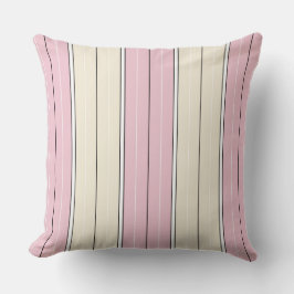 Almofada Soft Color Vertical Stripe Pattern Design