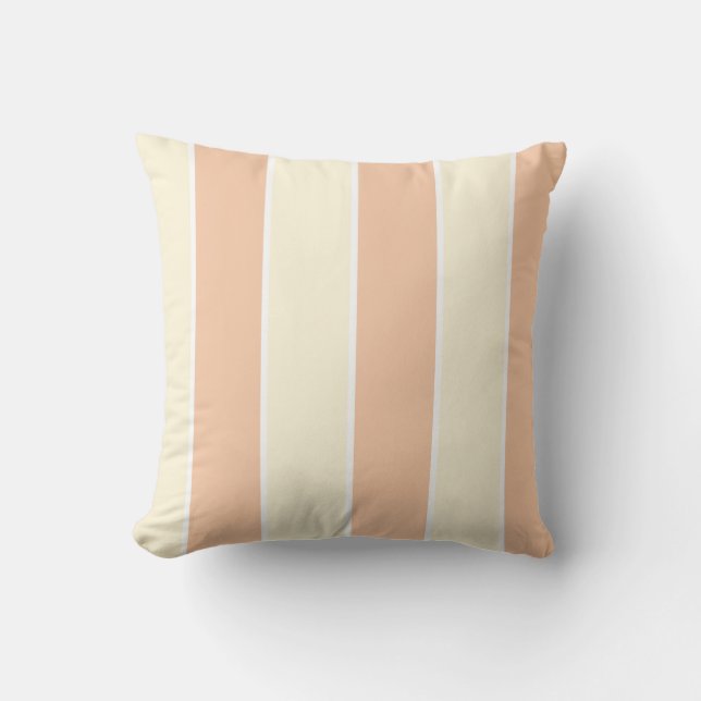 Almofada Soft Color Vertical Stripe Pattern Design (Frente)