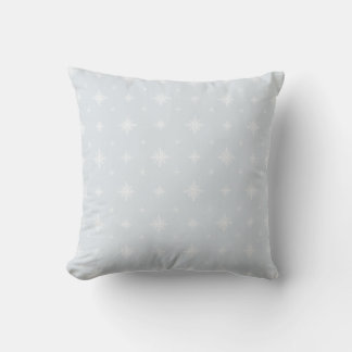 Almofada Soft Silver Snowflake Throw Pillow Cover