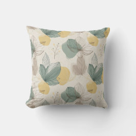 Almofada Soft Spring Botanical Throw Pillow