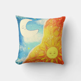 Almofada Sol Calmo E Lua