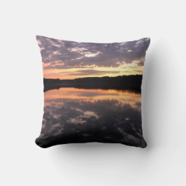 Almofada Sol Sobre Lago Urso