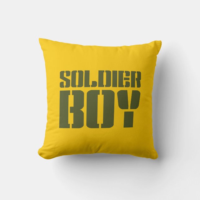 ALMOFADA SOLDIER BOY (Frente)