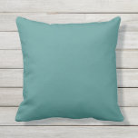 Almofada Solid Peacock Teal<br><div class="desc">Teal do travesseiro de cor sólida. Para aqueles que fazem o que fazer: Excelente de Modelo personalizado de para Travesseiro decorativo. Travesseiros personalizados. Personalize com seu próprio nome, padrão, design, citação, monograma ou fotografia. Use nossos modelos legal, trabalho de arte, fotos, gráficos e ilustrações, depois adicione nomes, texto, aspas e...</div>