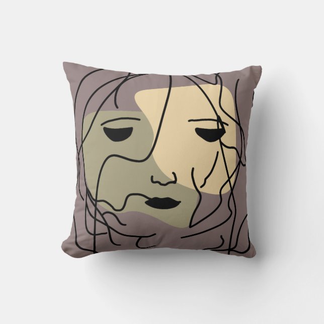 Almofada Solitário Minimalista Sem Fio (Frente)