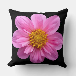 Almofada Solteiro Rosa Dahlia Flor