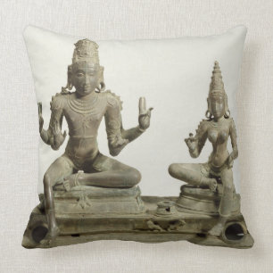 Almofada Somaskanda, Chola, Tamil Nadu (bronze)