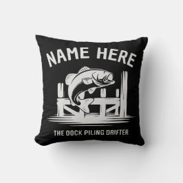 Almofada Sombra de Dock com Nome Personalizado de Robalo