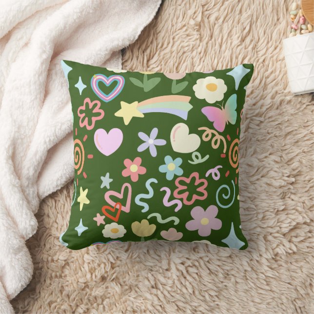 Almofada Sombra pastel D Verde BG (Cobertor)