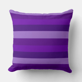Almofada Sombras das tiras roxas
