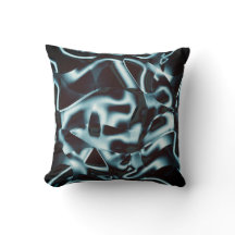 Sombras de prata azul em fitas abstrato escuras