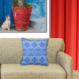 Almofada Sombras do Travesseiro decorativo Padrão do Triâng