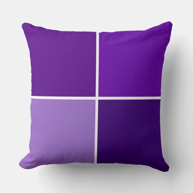 Almofada Sombras dos Verificadores Roxos (Frente)