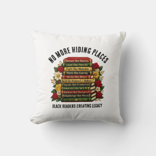 Almofada Sonhe Como Martin Black Heroes Leitores Livros