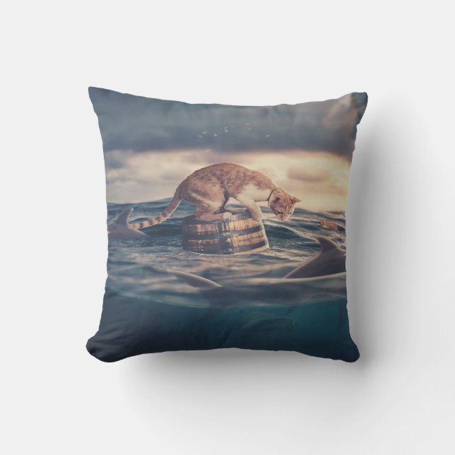 Almofada Sonho do Cat Nap ou Pesadelo (Frente)