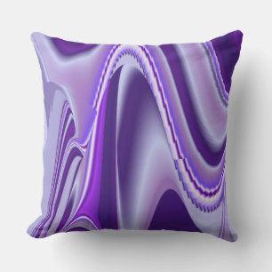 Almofada Sonhos de Arco-Íris de Flor Roxo