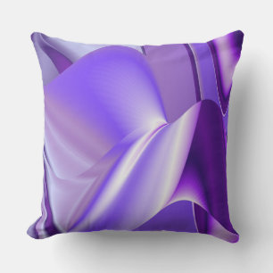 Almofada Sonhos de Arco-Íris de Flor Roxo