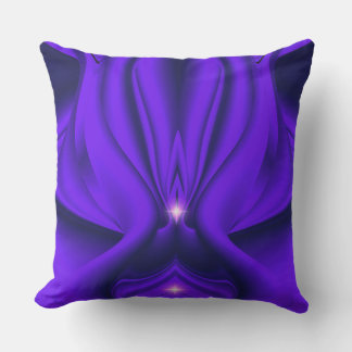 Almofada Sonhos de Arco-Íris de Flor Roxo, Duas Estrelas
