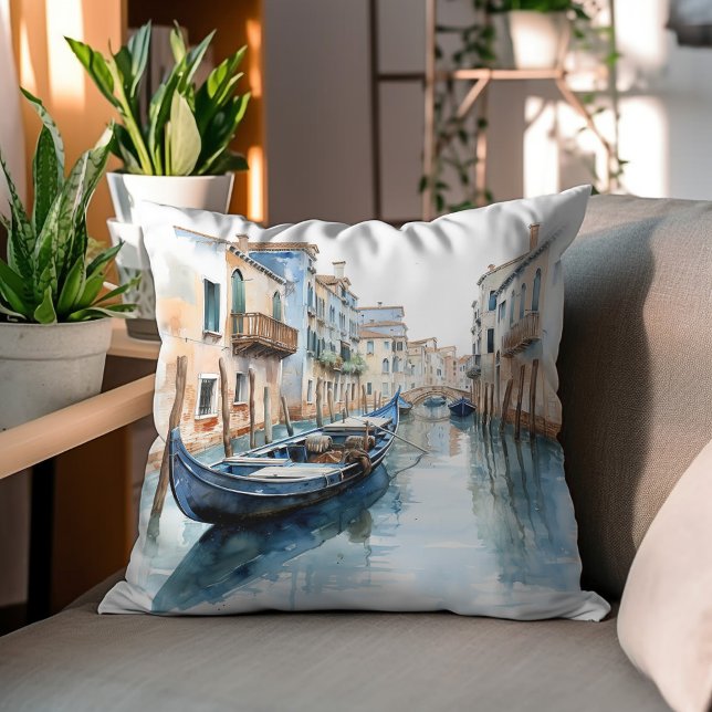 Almofada Sonhos de Verão de Veneza (Criador carregado)