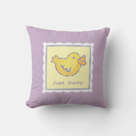 Almofada Sonhos Doces Pato Amarelo Só um Patinho Baby Lavan