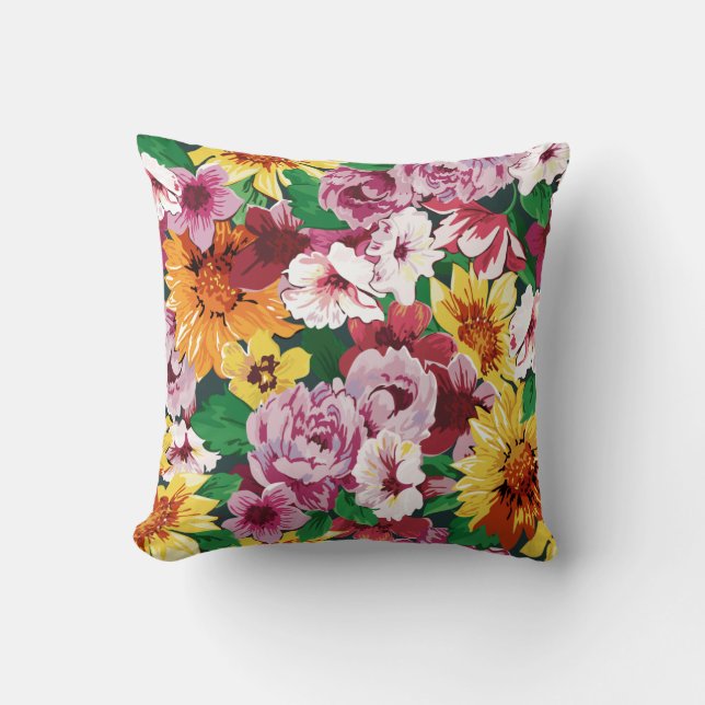 Almofada Sonhos Florais #1 @ Susiejayne (Frente)