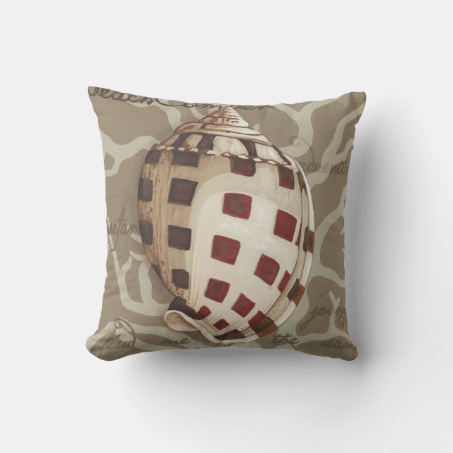 Almofada Sonnet à beira-mar I (Frente)